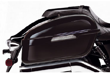 Yamaha star accessories & apparel hardstreet hr slim bags with docking plate