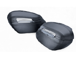 Yamaha star accessories & apparel hard leather saddlebags