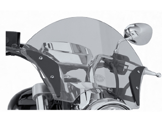 Yamaha star accessories & apparel boulevard windscreen