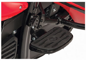 Yamaha star accessories & apparel passenger floorboards