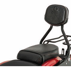 Yamaha star accessories & apparel quick-release passenger backrest
