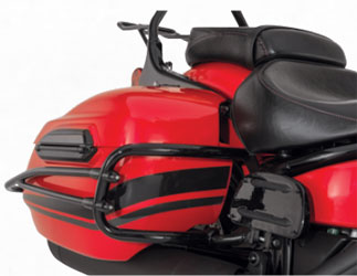 Yamaha star accessories & apparel side bag guards