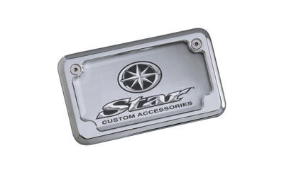 Yamaha star accessories & apparel billet license plate frame