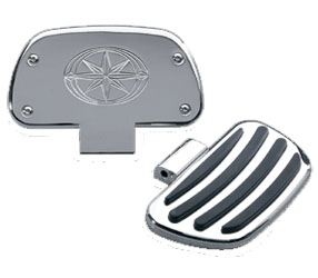 Yamaha star accessories & apparel billet passenger floorboards