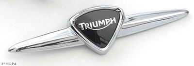 Triumph badge - chrome