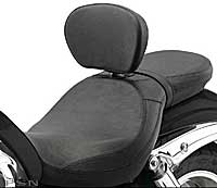 Adjustable rider backrest