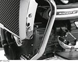 Front engine dresser bars - chrome