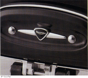 Passenger footboard badges - chrome