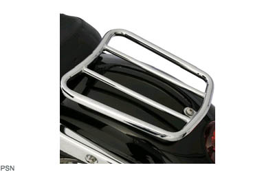 Chrome single seat rack