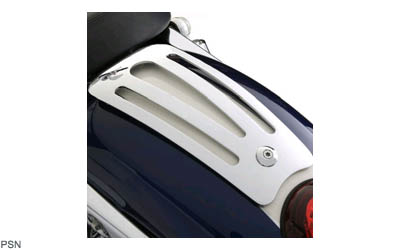 Chrome single seat rack - pressed