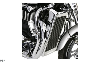 Radiator cover - chrome