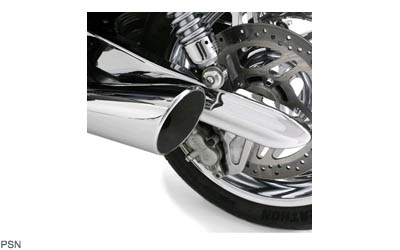 Swingarm cover kit - chrome