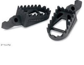 Pro circuit flow - through wide footpegs