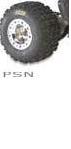 Itp holeshot mxr6 t-9 pro tire / wheel kits