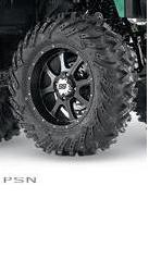 Itp terracross r/t xd ss alloy 26” x 14” tire / wheel kits