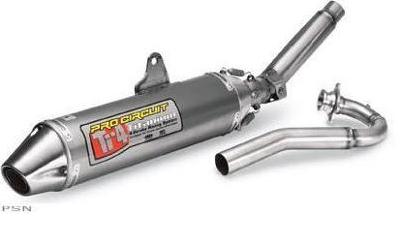 Pro circuit exhaust systems, slip-ons and silencers for kawasaki 4-strokes