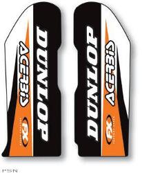 Factory effex sponsor logo lower fork guard graphics