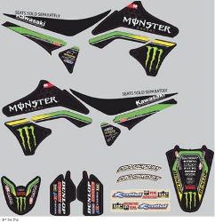 Pro circuit graphics/seat  cover kits