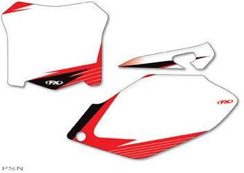 Factory effex® pre-cut graphic number plate kits