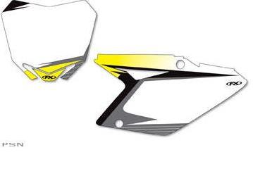 Factory effex® pre-cut graphic number plate kits