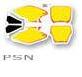 N-style preprinted precut backgrounds