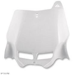 Scott acerbis vented front number plate
