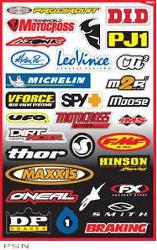 Factory effex® sponsor sticker kits