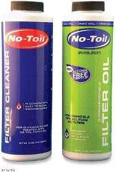 No-toil evolution air filter oil