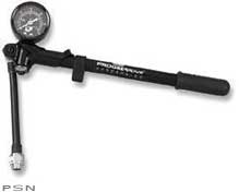 Progressive suspension gauge-mounted pumps