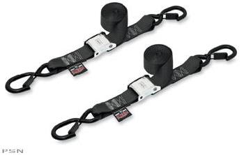 Powertye® 1 1/2” cam - buckle with safety  latch hooks