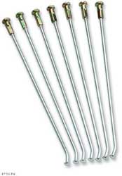 Moose racing® chrome-plated and  stainless steel spokes