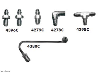 Russell® cycleflex universal  brake line fittings