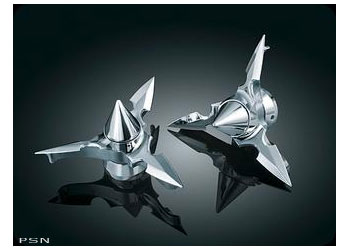 Kuryakyn front axle caps