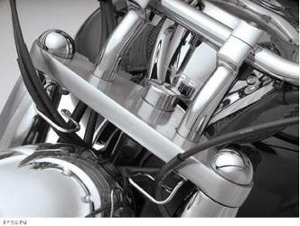 Show chrome™ fork cap covers