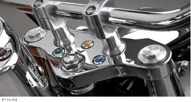 Show chrome™ triple tree accents