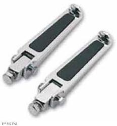 Drag specialties footpegs with rubber inlay