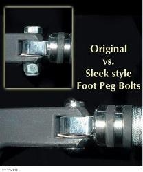 Grizzle fist sleek footpeg bolts