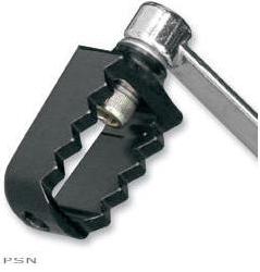Joker adjustable serrated footpegs and shifter pegs