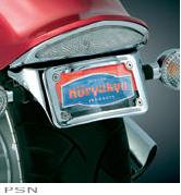 Kuryakyn license plate bracket with sub-fender