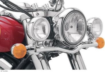 Cobra steel lightbars with spotlights