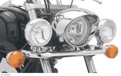 Cobra steel lightbars with spotlights