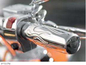 Baron billet flame grips