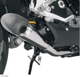 Hot bodies racing slash-cut megaphone slip-on mufflers