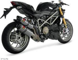 Akrapovic street legal line slip-on mufflers