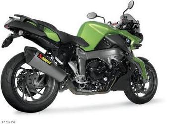 Akrapovic street legal line slip-on mufflers