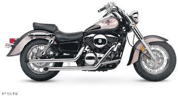 Cobra exhaust for kawasaki cruisers