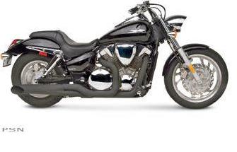 Hard-krome complete exhaust systems for honda