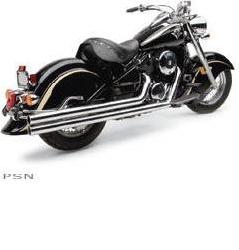 Hard-krome complete exhaust systems for kawasaki
