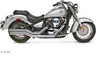 Hard-krome complete exhaust systems for kawasaki