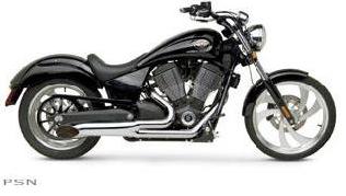 Hard-krome complete exhaust systems for polaris / victory